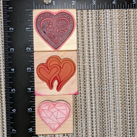 Fancy Toad, Owls & Hearts Variety Pack Rubber Stamps (x12) - Picture 2 of 4